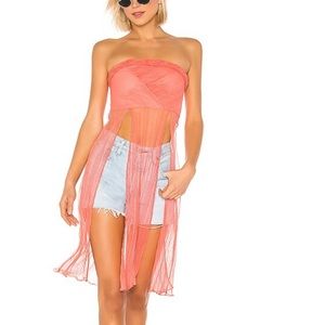 Revolve X House of Harlow 1960 Coral Top